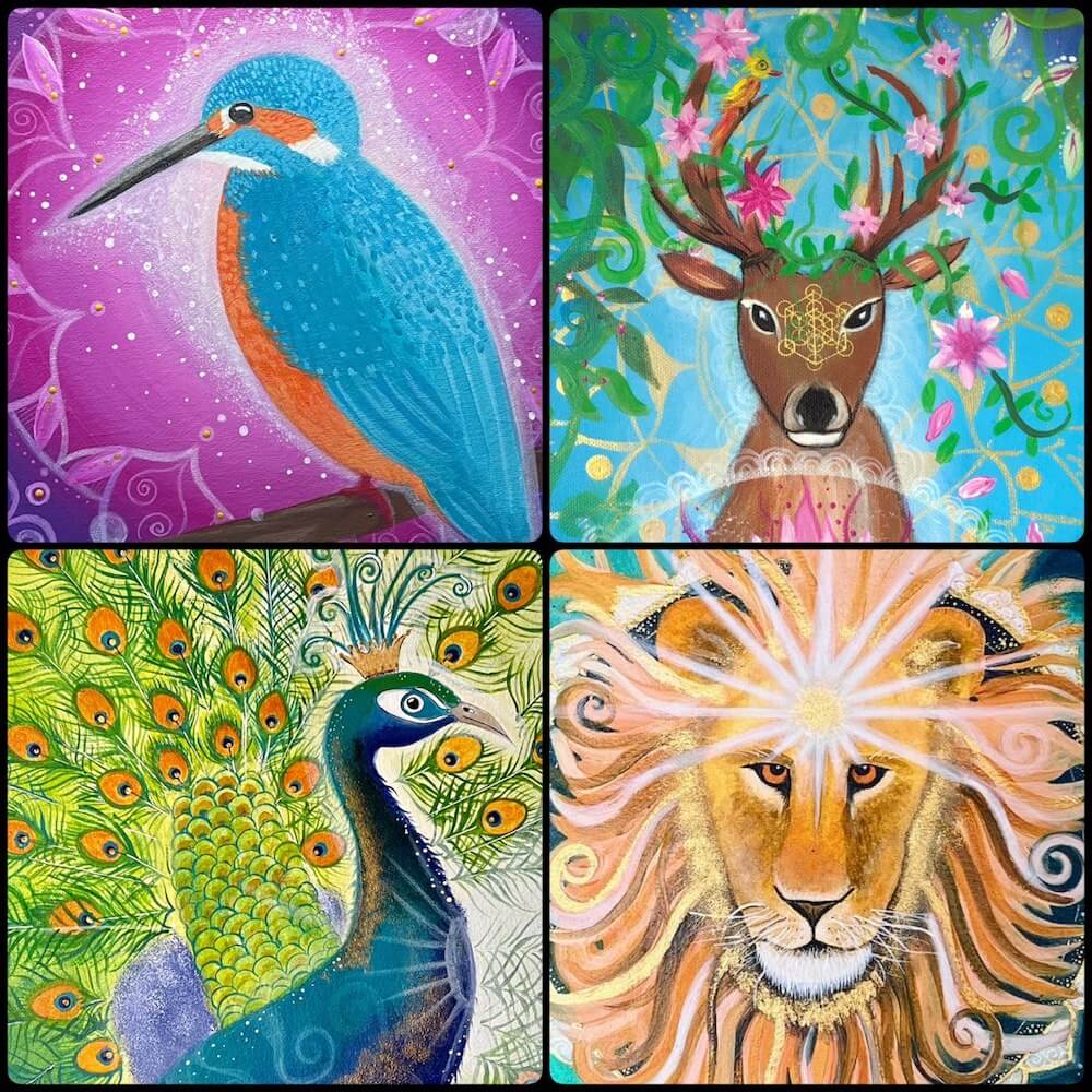SEELENMANDALA Malbuch Für Erwachsene – 50 Spirituelle Motive, Heilige Geometrie, Krafttiere, Entspannung